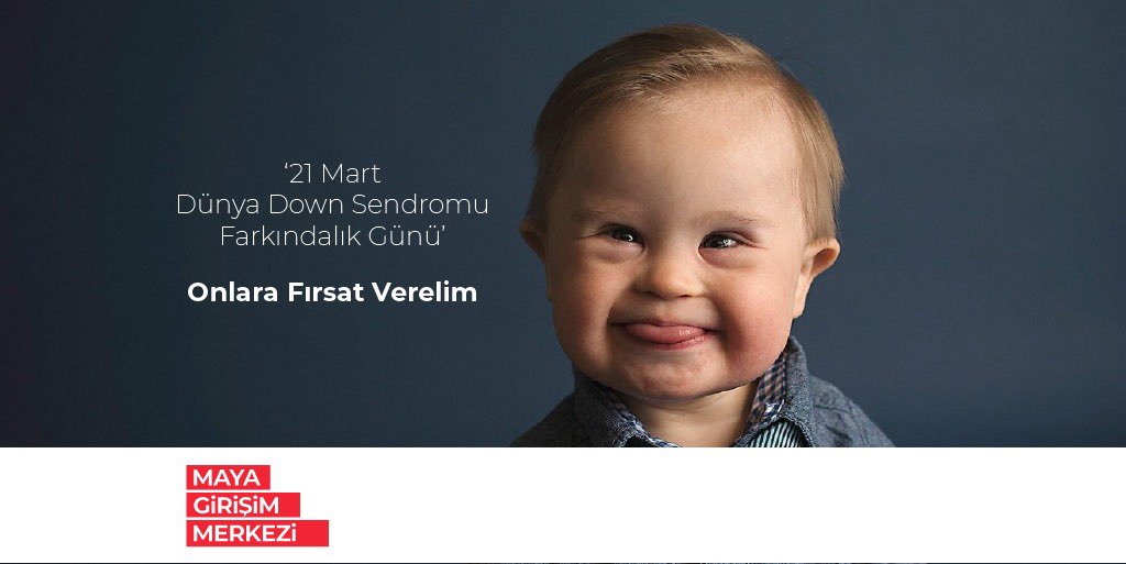 Down sendromlu bireylerin toplumumuzda hepimiz gibi kıymetli ve bağımsız bireyler olduğunu unutmadan, #birliktedahagüçlü olacağımız günlere! Down sendromu bir hastalık değil, farkındalıktır.
#DownSendromu