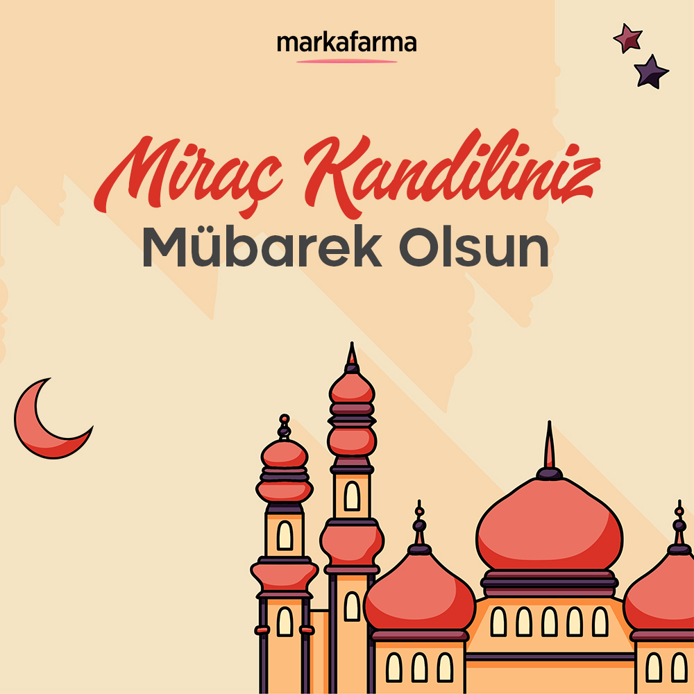 Miraç Kandilinin sağlık, huzur ve mutluluk getirmesini diliyoruz. Kandilimiz mübarek olsun.
#MiraçKandili