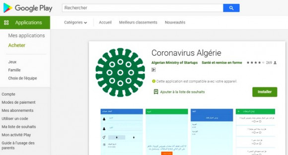 APS_Algerie's tweet photo. Une #application_mobile officielle, développée pour combattre le #coronavirus
https://t.co/B54N5Y22ig https://t.co/kmOvMSZ1CB
