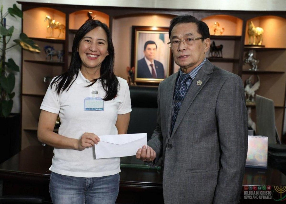 EagleNews's tweet photo. Just in:  Iglesia Ni Cristo Donates PHP 5 Million to Quezon City Government

Read here: https://t.co/ItpBDBhsOf

#eaglenews https://t.co/j4VpMKWDMh