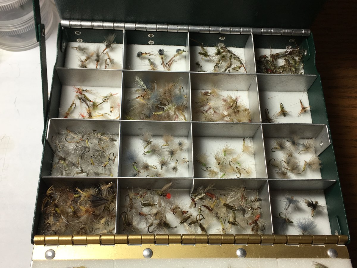 DennisTWatson's tweet photo. Fly fishing season is fast approaching.  Dreams of mountains, flora, wildlife, cold mornings, wild trout and flies.  Celebration of a new spring on East Coast. https://t.co/AoC57rJ666