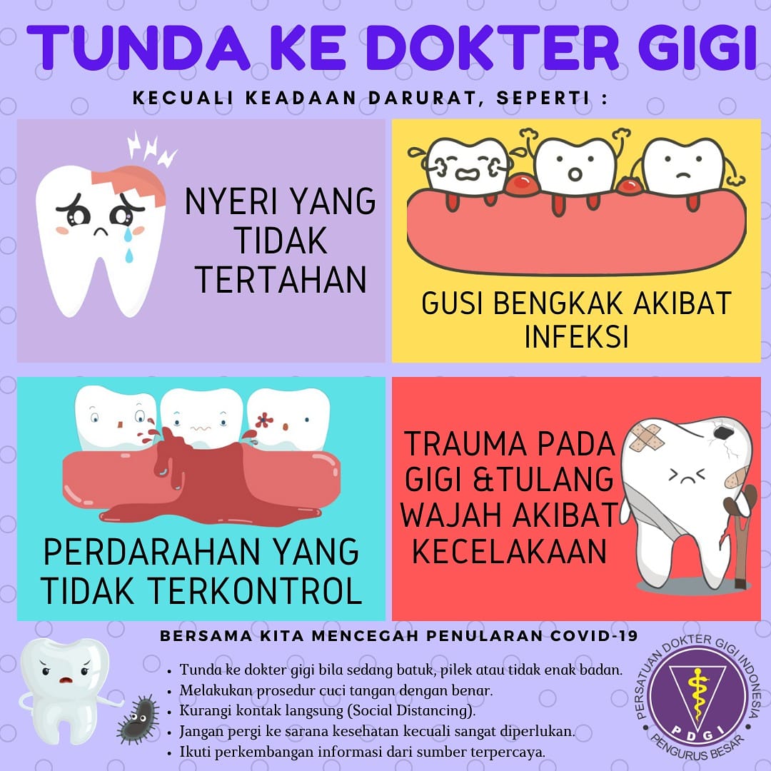 dentamedia's tweet photo. sejawat drg, mohon bantu sebarkan pesan PB PDGI ini https://t.co/K2tKQARlhW