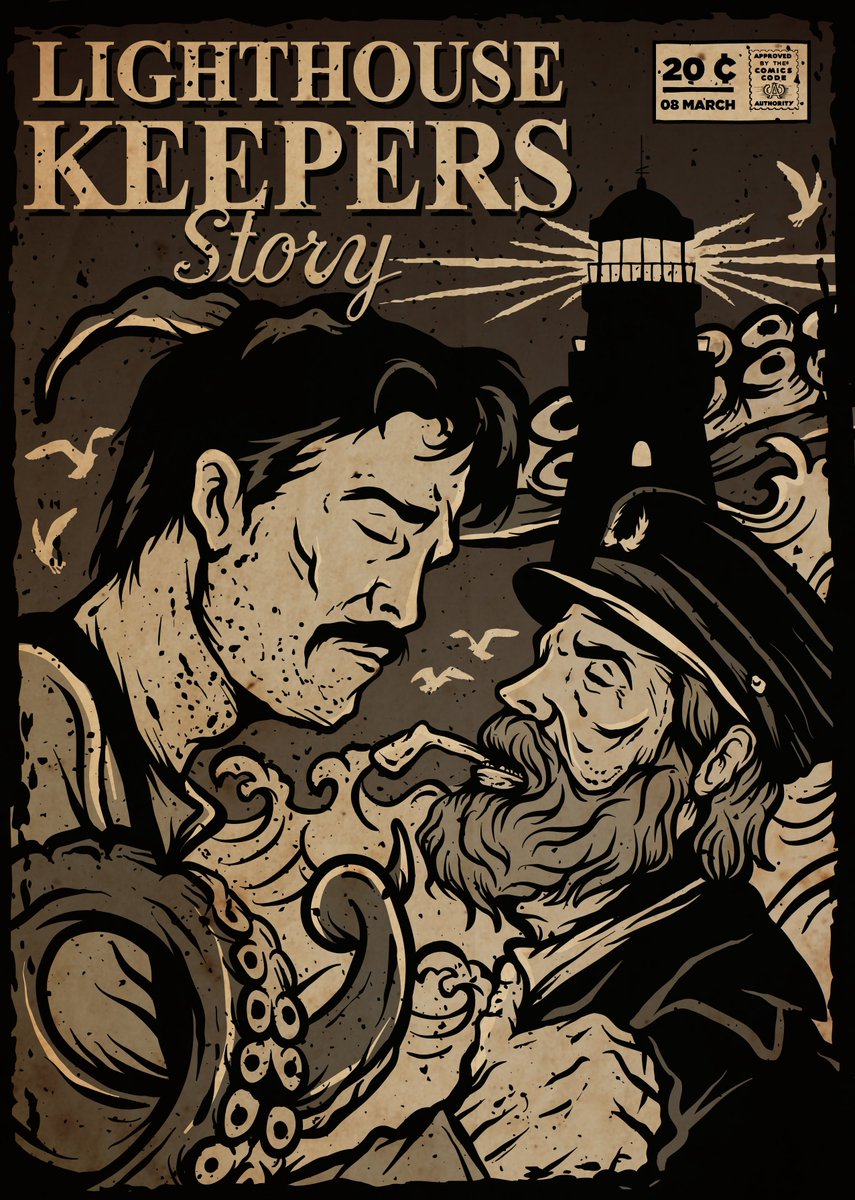 greendevilart's tweet photo. Lighthouse Keepers Story

#thelighthouse #willemdafoe #dafoe #blackandwhite #RobertPattinson #thomaswake #roberteggers #retroart #nostalgia #lovecraft #comics #comicbooks #horrorcomicbooks #classicomics #horrormovies #horror_sketches #artcreeps #greendevil #thegreendevil https://t.co/HQvipbyfhx