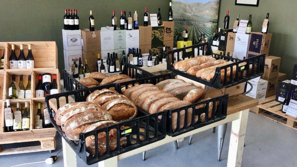 You can now pick up <a href="/hoxtonbaker/">Hoxton Bakehouse</a> sourdough when you visit our Kings Worthy Warehouse🥳. We will be delivering Hoxton goodies with wine deliveries as of next week - watch this space👍. To place an order, please call 01962 883145.📍The Foundry #KingsWorthy SO23 7QG #winchesteruk