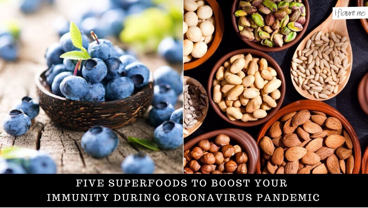 Iflauntme's tweet photo. Five #superfoods to boost your immunity during #coronavirus pandemic.⁠

Know more at - https://t.co/su5vim7XFJ

📸 Pinterest⁠
⁠
#IFlauntMe  #healthy #nutrition #health #cleaneating #healthyfood #healthyeating #boostimmunity #quarantine #selfisolation #covıd19 https://t.co/dQ6ao6h2yX