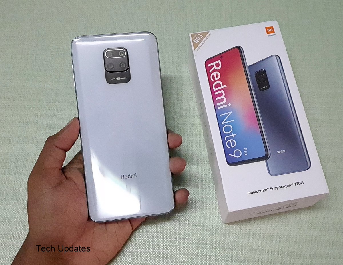 REDMI NOTE 9S Glacier White