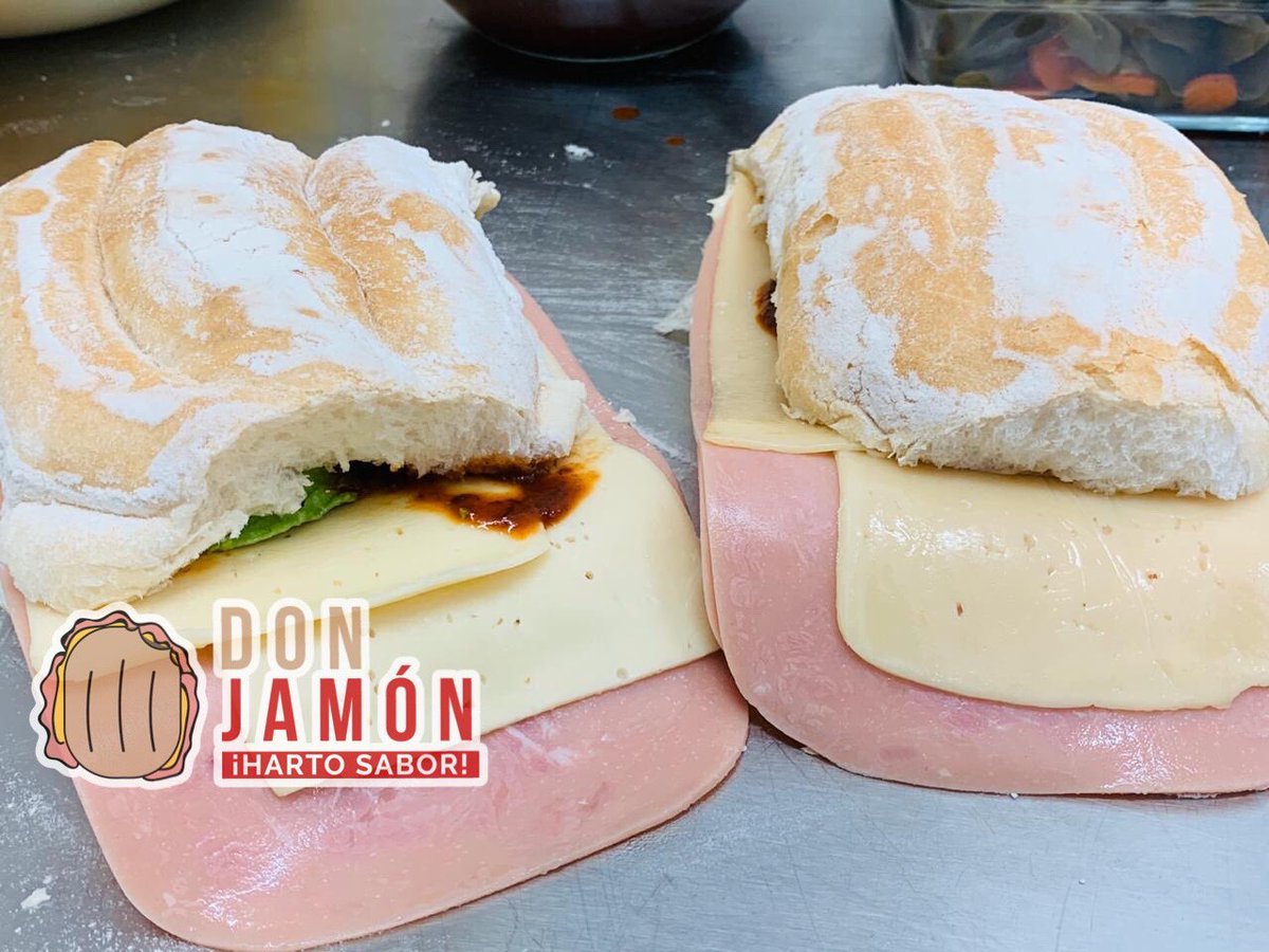 DonJamon_'s tweet photo. ¡Vente por tu torta! 😉

Recuerda que tenemos promoción, por 50 pesos te llevas una torta de jamón y un agua de limón, que es hecha con fresas y sabe a horchata 🤪 

También tenemos servicio a domicilio 📲 https://t.co/ydJ2DRNsrn

#DonJamón #ComeTorta #ChavoDel8 https://t.co/BAMMbSZzP7