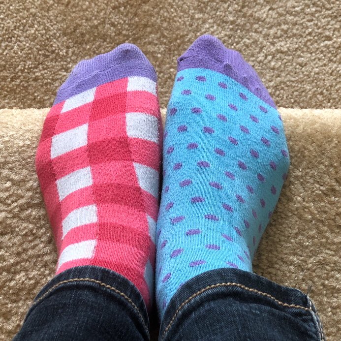 MmeGregDHS's tweet photo. Don’t forget to #rockyoursocks today! #WorldDownSyndromeDay https://t.co/lOn6HswaAM