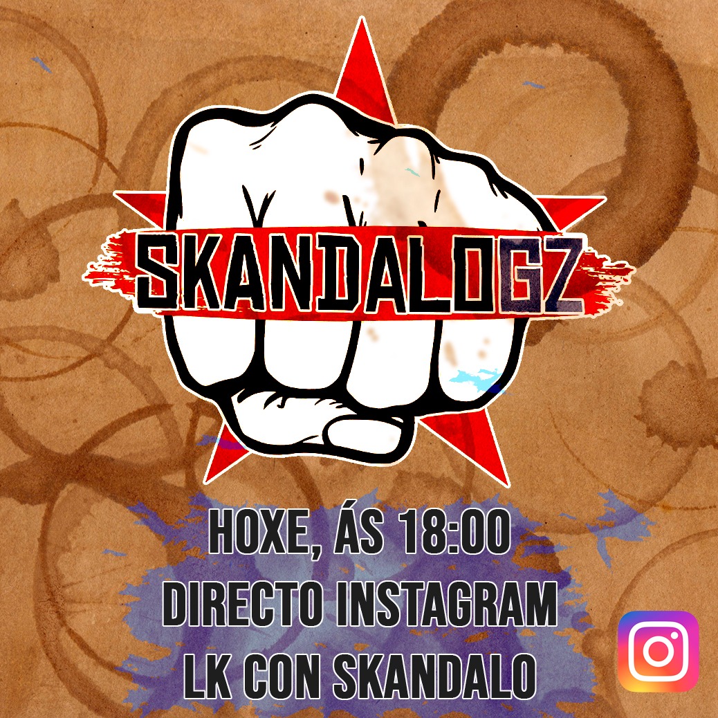 👉HOXE👈! Estade atentxs o noso insta esta tarde porque estaremos en directo para falar do novo disco, do noso futuro, e do que vos queirades!! Ás 18:00, quedamos a vosa disposición! ❤️🔥