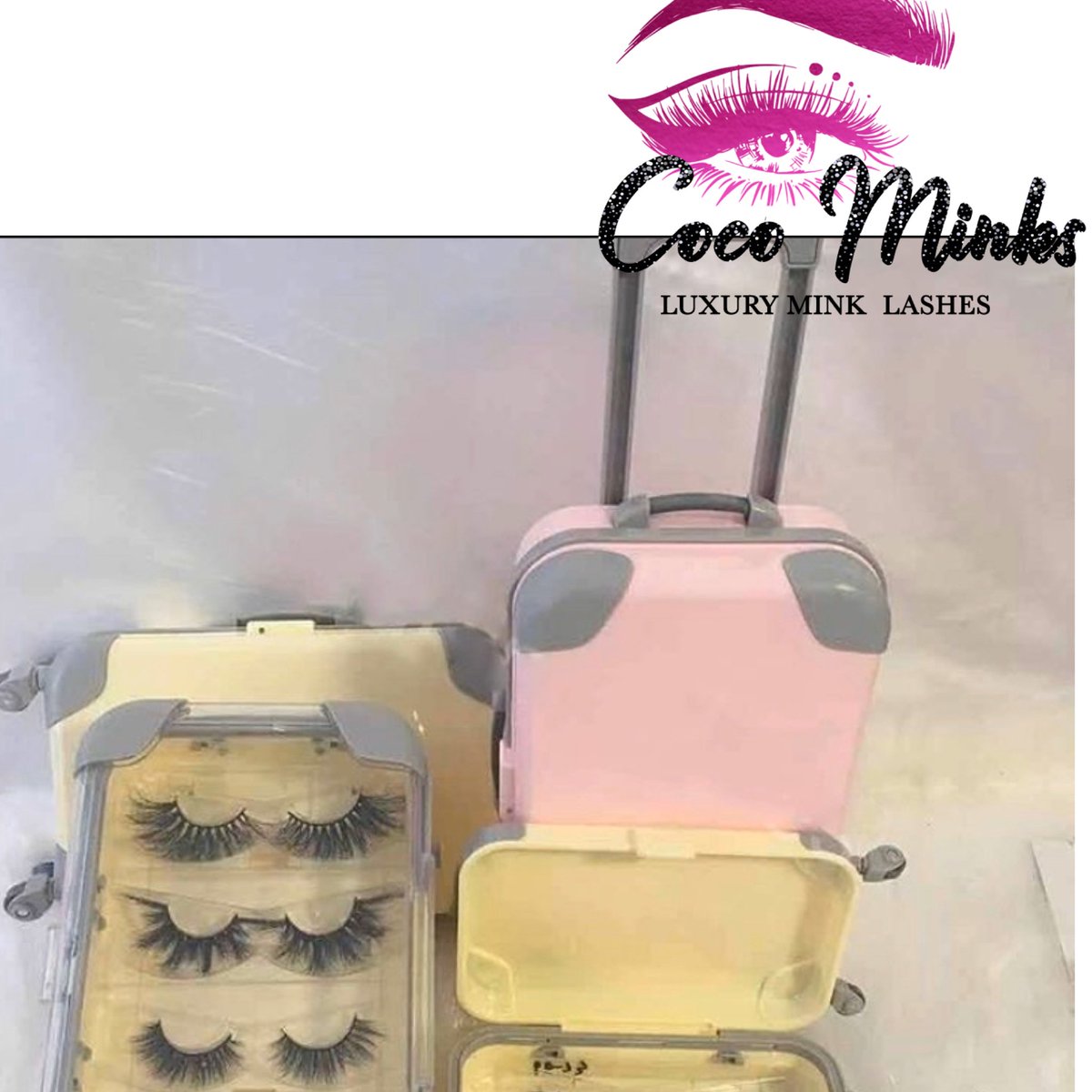 _cocaaaa's tweet photo. Since we can’t fly✈️ our Lashes still can ✨ Shop the Travel case available NOW online https://t.co/BbRkPquUwp https://t.co/QEqtdVcV7t