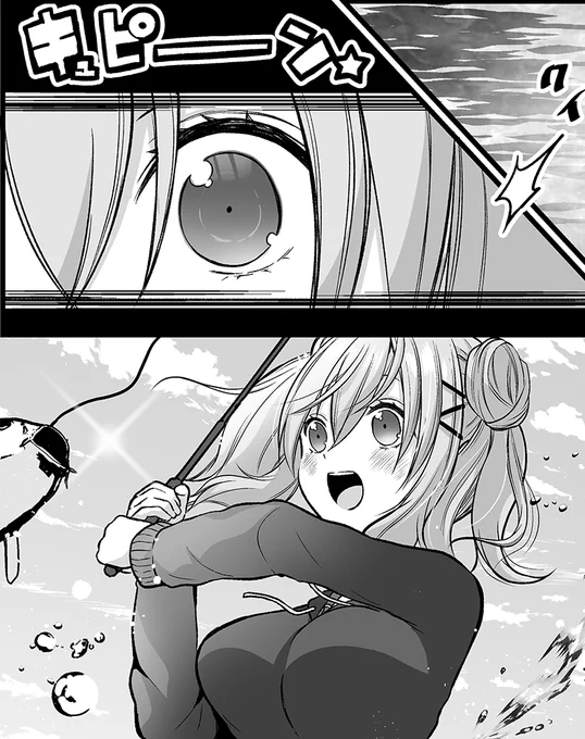 【今回のよく見て欲しいところ】
(上)キュピーン
(下)?✨ 