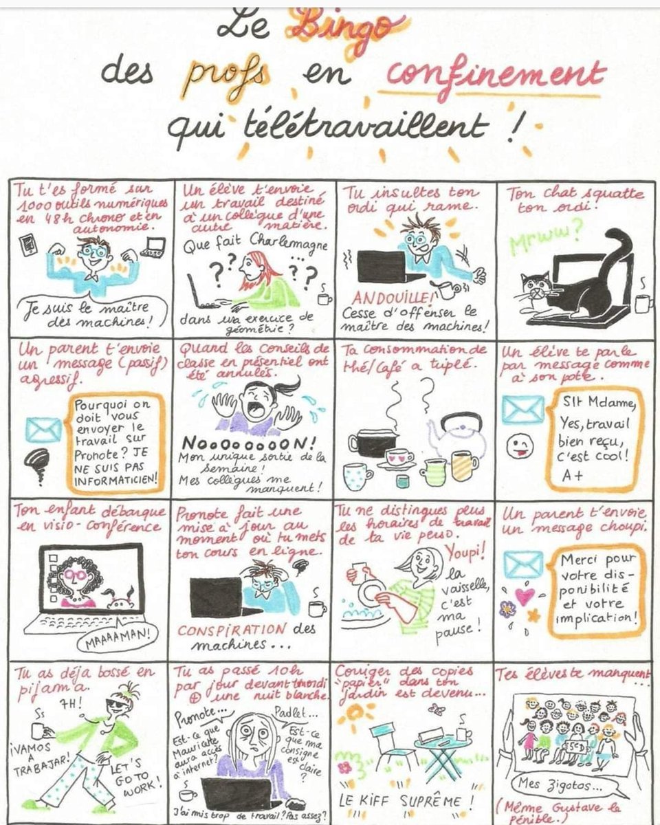 CencenMercier's tweet image. Hier, j'ai proposé une visio-apéro (sans alcool) à mes étudiants de #M1. Nous étions 26 sur la plateforme #Zoom et nous avons parlé de tout et de rien. Ils avaient besoin de se retrouver et je suis heureuse de l'avoir fait avec eux. #VisioApero #MEEF #Series #CRPE #InspeLeMans