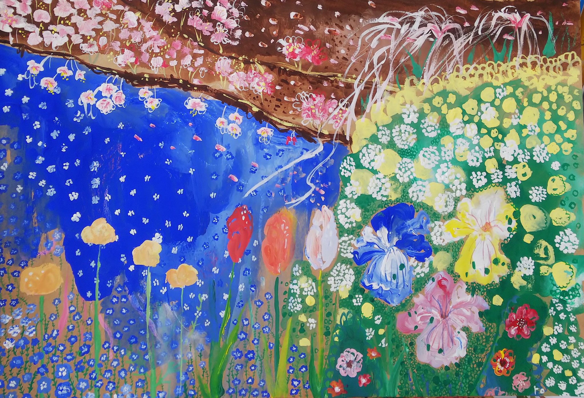 まみ郎 春の花をアクリル絵の具で描いてご紹介 T Co 4sykon4b 子供さんと一緒に観れます イラスト 絵 アクリル絵の具 絵の具アート 春の花 花 チューリップ 水彩画 桜 Youtube アネモネ イラストレーター Art T