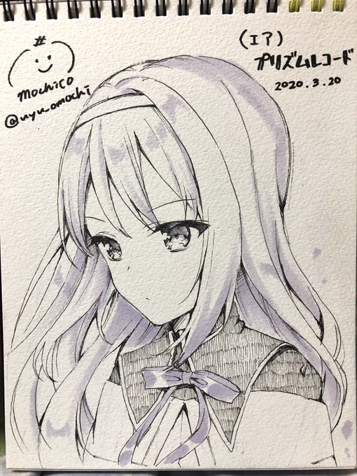 スケブ達②
もちこさん→美人クーほむちゃん☺️☺️まどマギの方では一番好き💓
千羽さん→描きやすい子で!と言ったらすんごい久しぶりに描いたらしい杏子ちゃん!超絶レア!アナログ苦手は絶対嘘!!! 