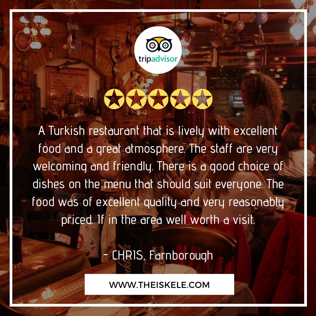 TheIskele's tweet photo. Thank you for your great review, it's our pleasure to serve you with a service you deserve!

https://t.co/23hfbdC2Aj
⠀
#turkishfood #food #turkey #delicious https://t.co/9xr5tLmV0F