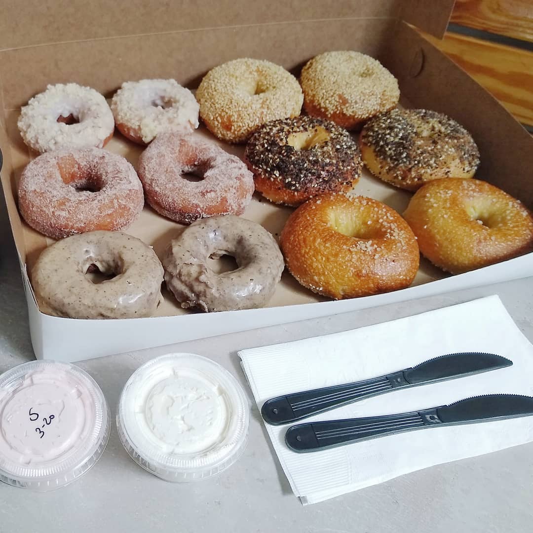 Monuts is here for your brunch needs 7AM-4PM.  Reminder: we're capping our occupancy to 5 customers at a time, so order in advance at mkt.com/monuts/ Deliveries until 1:30PM, min order size on weekends is $25.  And a few new cool things in the online store, check it out!