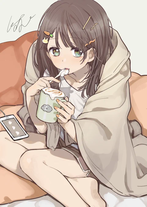 天気よくてもおうちにいる子 