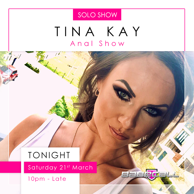 We have a big show for you tonight. Tina Kay will be live on cam for an exclusive anal show. Tonight from 22:00 PM. https://t.co/UfQOagPEoi