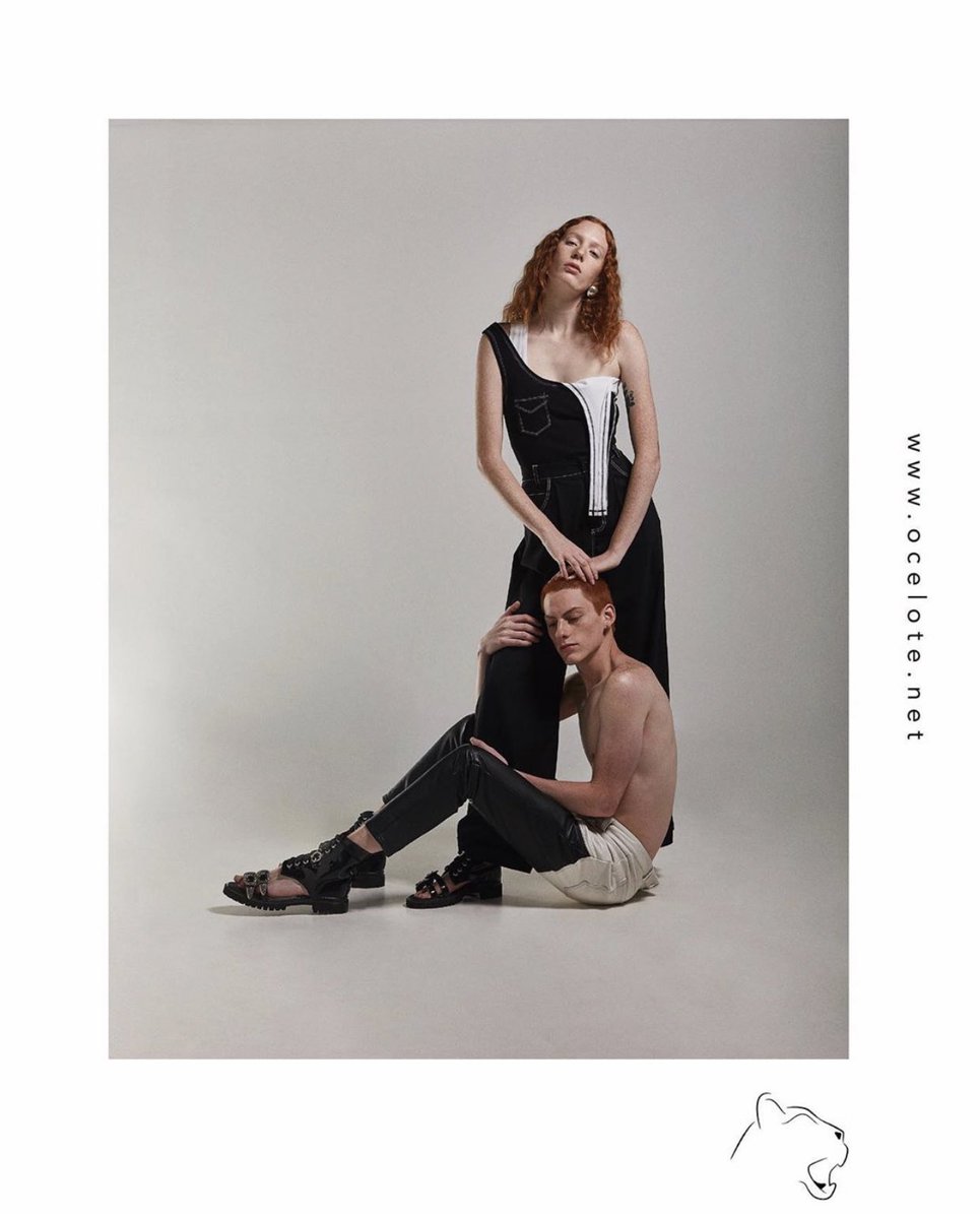 Print campaign with Launch model Faith Denham for Revista 192 Magazine. OCELOTE clothing brand. #LaunchTalent #FaithDenham #StarLaunching #LaunchModelManagement