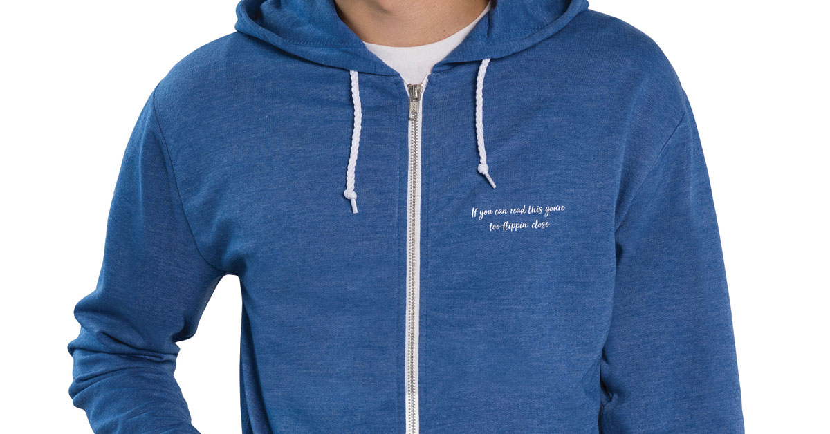 Hairy Baby TShirts on Twitter "Social Distancing made easy. Zip it up and tell them to back