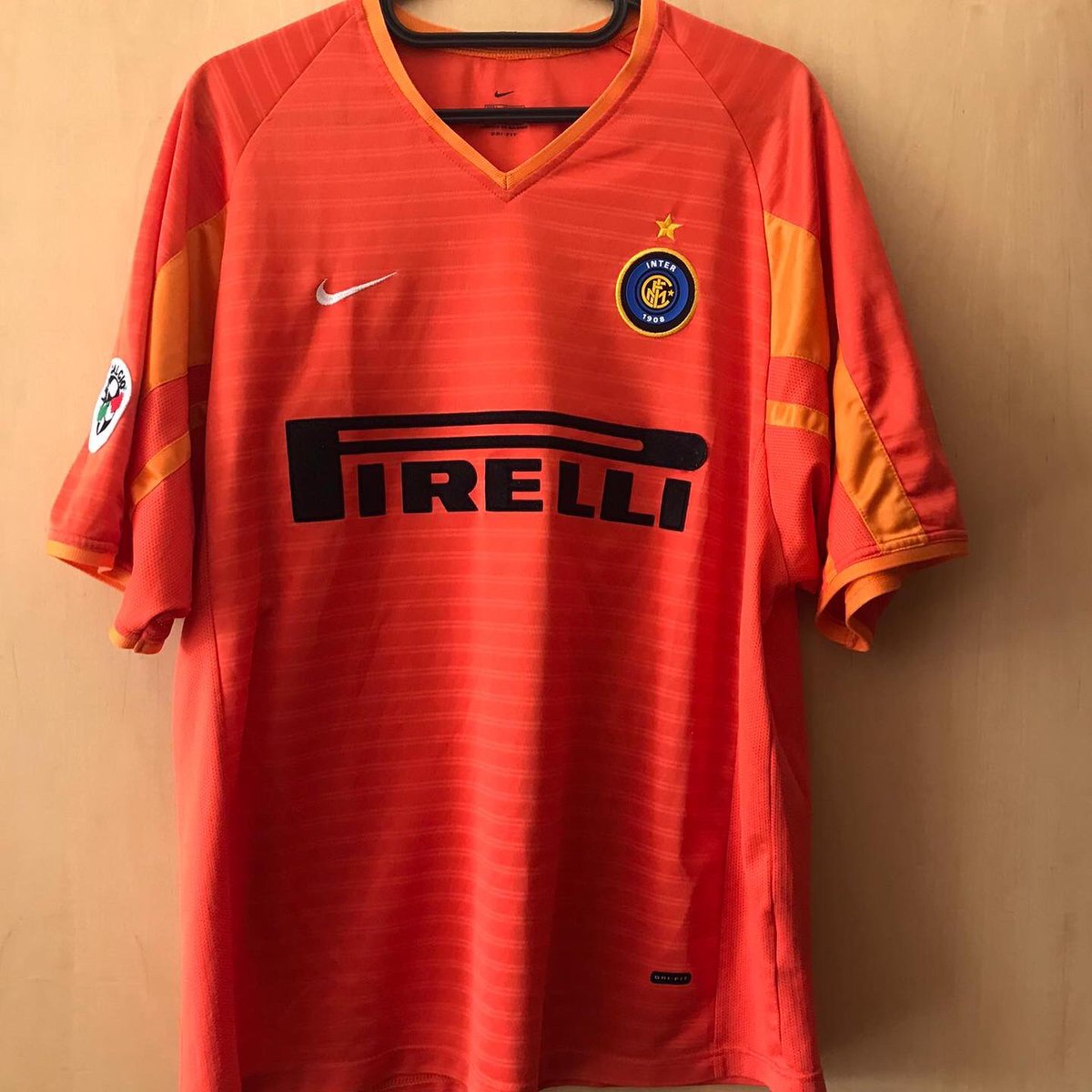 . @InterThird Kit, 2001/02NikePersonalised:  @ronaldo, 9Ronnie was my first great football hero, and his departure following the catastrophic last-day championship defeat that year is one of the lowest moments in my life as a football fan. But in the end, we made out of it ok