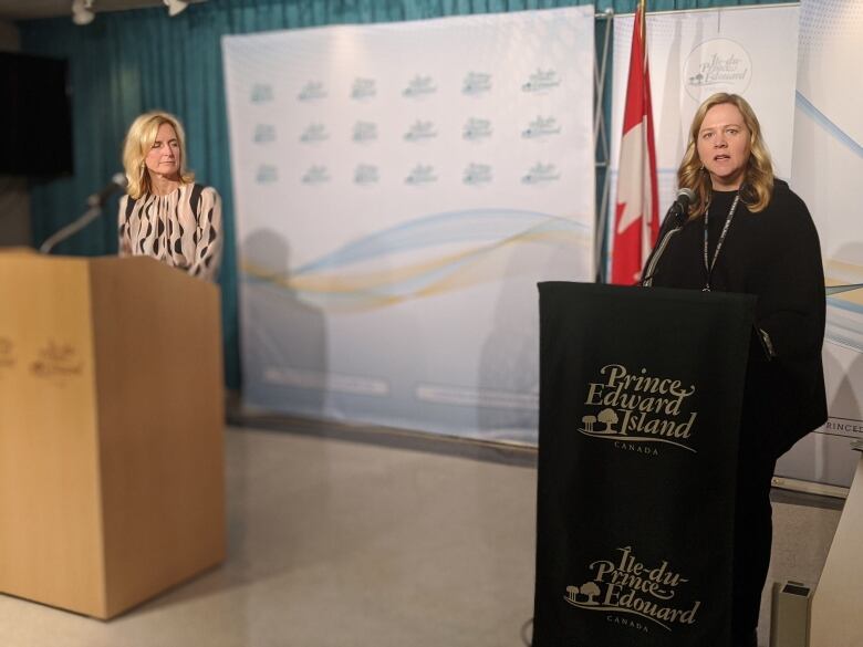 sddowling's tweet photo. It's official.  I've married up!  So proud of my wife Marion Dowling and Dr. Heather Morrison - Leading Prince Edward Island's Pandemic Response on our behalf. https://t.co/GSvcq5K3XS