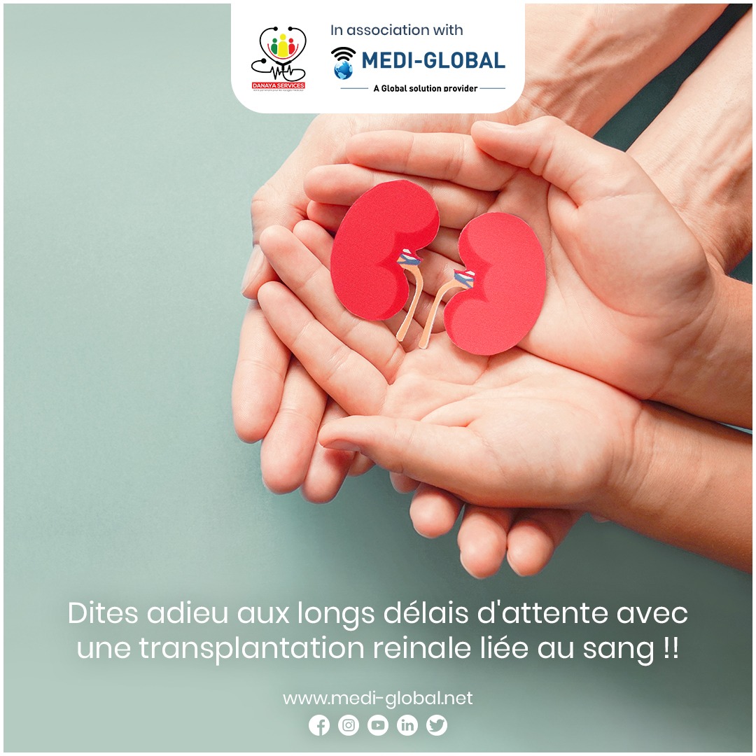 MediGlobal2's tweet photo. Dites adieu aux longues périodes d'attente avec un donneur de rein.
La transplantation rénale faite de façon plus facile et efficace
#Hospital #MedicalTourism #medicine #transplantationreinale
#administrationsanitaire #healthcare
#traitementreinal
#santé
#MedicalTreatment https://t.co/8YSCHbrpZX