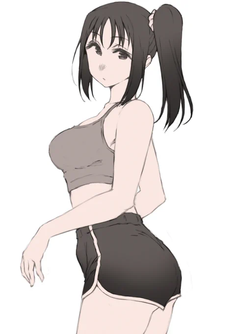 久しぶりに絵を描いたので
久しぶりに鹿角聖良さん。
最近こういう格好好きだなって
改めて思ったので。 