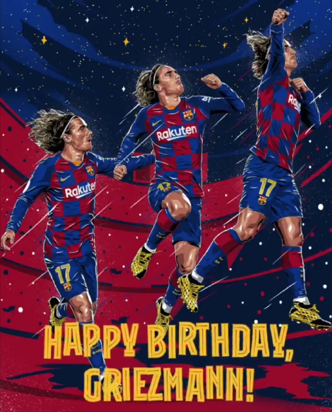 Happy birthday to Antoine Griezmann and Jordi Alba who turn 29 and 31 today! 