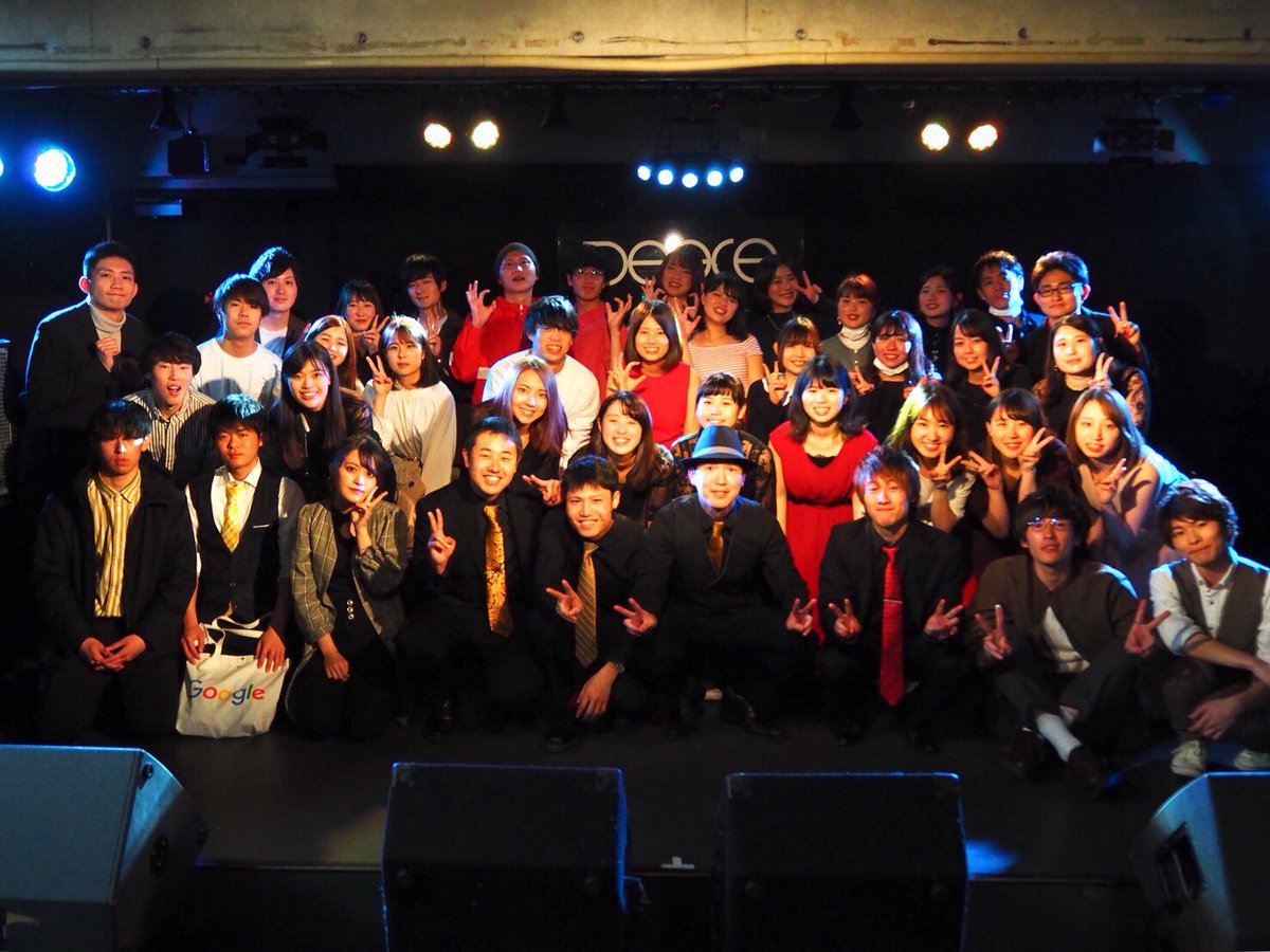 ka__boooon's tweet photo. 3月20日 palette vol.20 終演しました！
思い入れのあるpeaceでラストを迎えられたことがとても嬉しいです💐

今まで出演した様々なライブで、出会い、一緒に歌ってくれた皆様に感謝です！

それぞれの進路が落ち着いてからもう一度このメンバーで歌えることを夢見て。またどこかでお会いしましょう！ https://t.co/MjH6FLz2NK