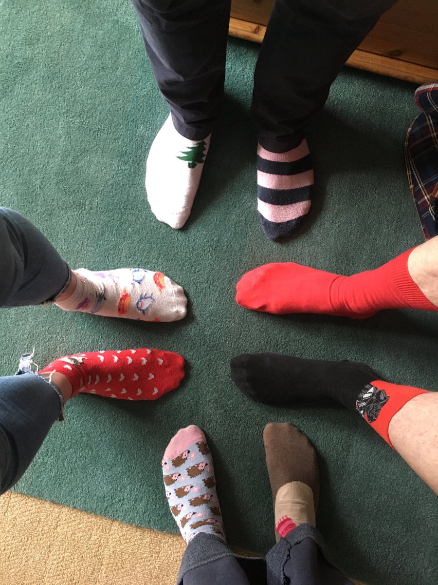 swalss_uk's tweet photo. Chair of SWALSS and family supporting World Down Syndrome Day; pull up your socks everyone. #swalss #WeDecide https://t.co/RYmO8XEIUA