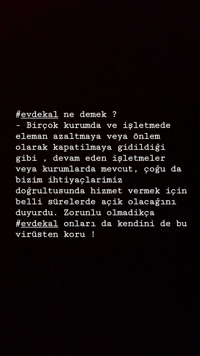 #EvdeKal !