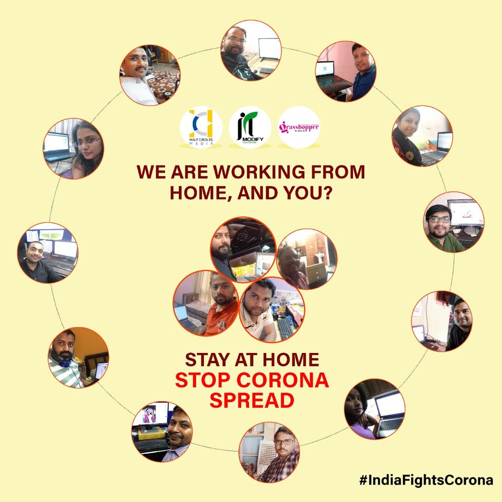 Half_Circles_IN's tweet image. We are working from home, and you?

We appeal all the workaholics out there to stay at home. 
#WorkFromHome #StayHomeStaySafe #StayAtHome #StopTheSpread