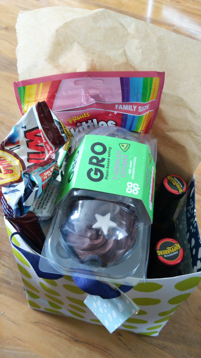 PaulCoopOSC's tweet photo. Went to work today to help out a little and as I was leaving my wonderful colleagues give me a little present! They know me too well π€£ Coop Colleagues are the best! #isolationpack #itswhatwedo @JacksonM_Retail @mazieblake12345 https://t.co/ZSPduGyT4R