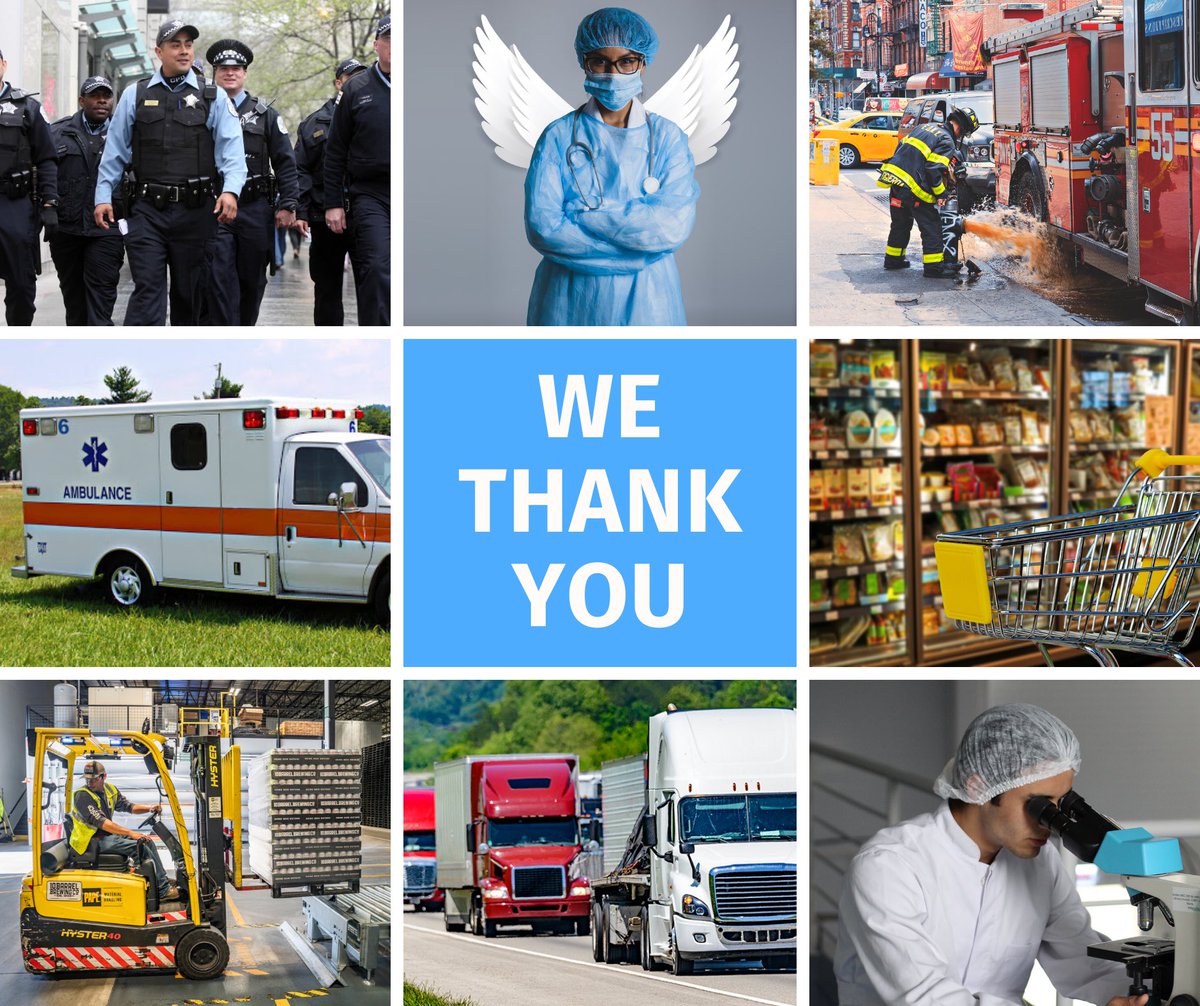 REQNH's tweet photo. We wanted to take a moment today to thank all of those who are tirelessly working during this time. To our doctors, nurses, medical staff, police, fire, ambulatory, pharmacies, retail workers, delivery workers, volunteers, teachers &amp; so many more—we greatly appreciate you! https://t.co/cWErRtb1Hv