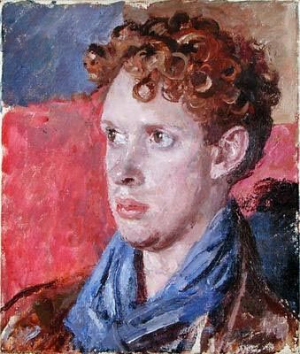 Caitlin Thomas (née Macnamara) and Dylan Thomas, painted in 1930 and 1937 respectively by Tenby-born artist Augustus John. Dylan's portrait was painted the year he and Caitlin were married, and they would remain together, however turbulently, until his death in 1953.