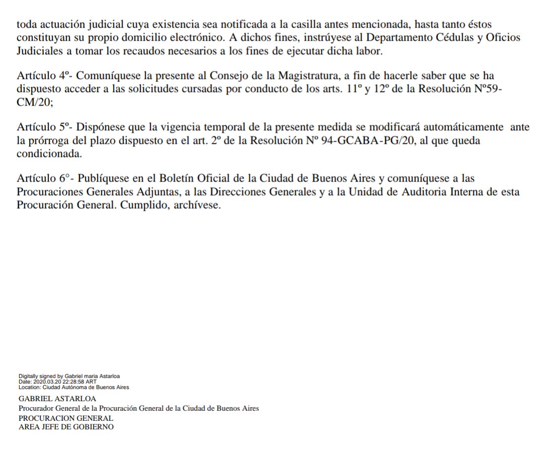 JusDigitalCABA's tweet photo. La #PGCBA resolvió establecer hasta el 31/3 un correo electrónico para todas las #notificaciones que se le cursen en los procesos judiciales que tramiten en el #PJCABA. Dicha metodología ya fue implementada para agilizar por el juez @mmconverset a cargo de los Juzgados 5 y 7 CAyT https://t.co/39SPDAe59n