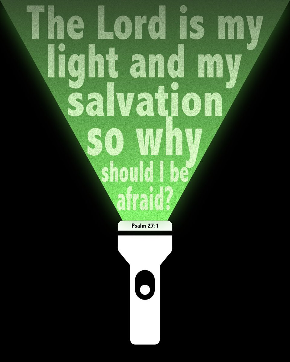 stjcypress's tweet photo. 🔦The Lord is my light and my salvation - so why should I be afraid? 
Psalm 27:1 https://t.co/y2tA61vlkU