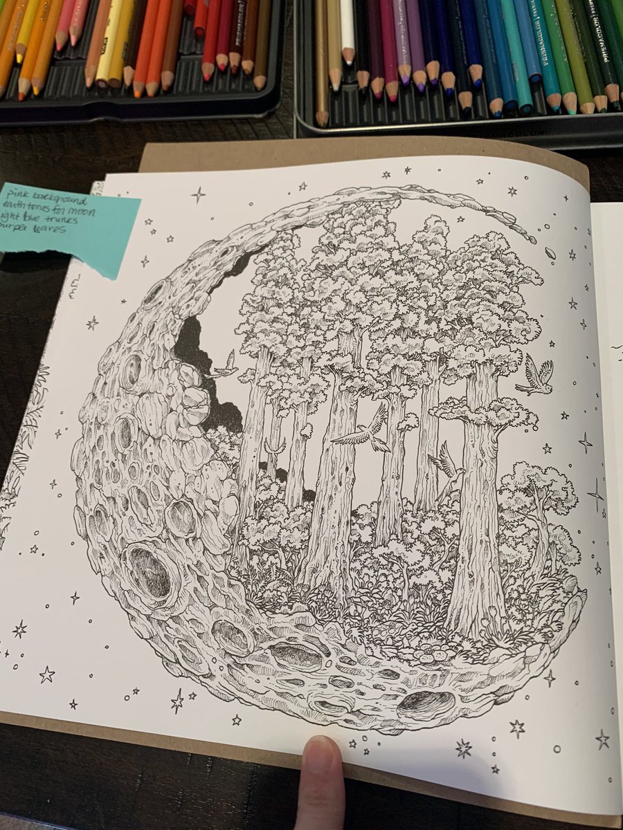GailBullard75's tweet photo. My daughters and I tried this experiment: set a timer for two hours and color as much as you can. I’m impressed with how much we all accomplished. #kerbyrosanes Also I love Kerby’s new book! 📚 🌈 🌈 https://t.co/DRZPAC7BJs