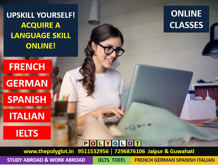 JaipurPolyglot's tweet image. Use the time in hand to #upskill yourself. #acquire a #languageskill #online. Or prepare for #ielts
Learning something new is always fun.  If you&apos;re confined to home, this will take your mind off things. 
#onlineclasses #onlinestudy #studyonline #coronavirus #covid_19 #staysafe
