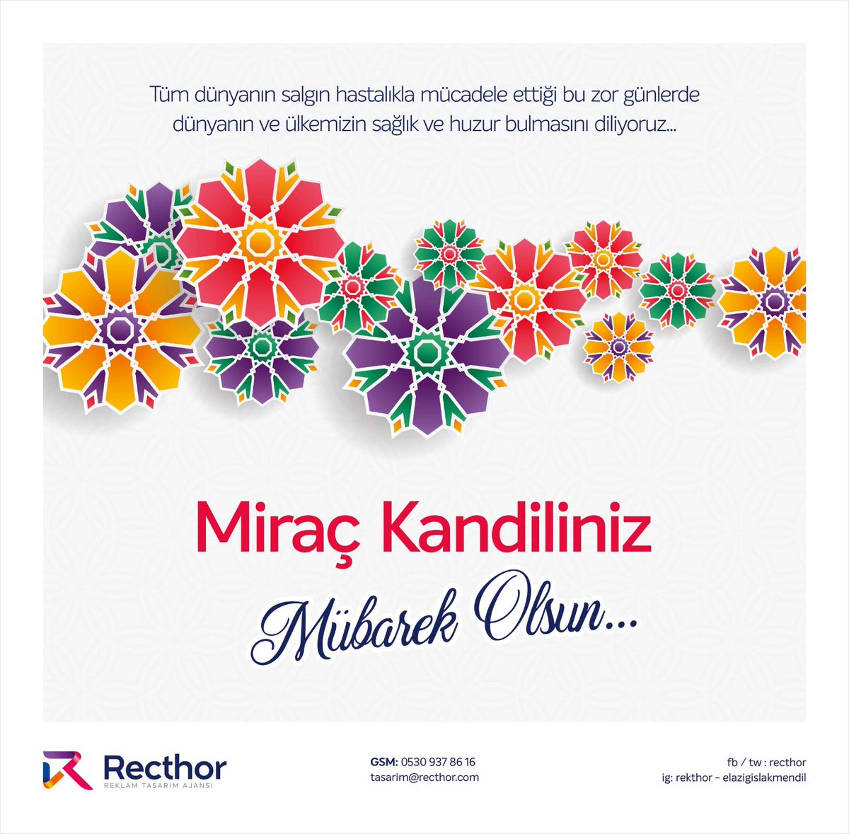 #mirackandili tüm dünyaya ve ülkemize sağlık ve huzur getirsin 🙏🏻🙏🏻🙏🏻