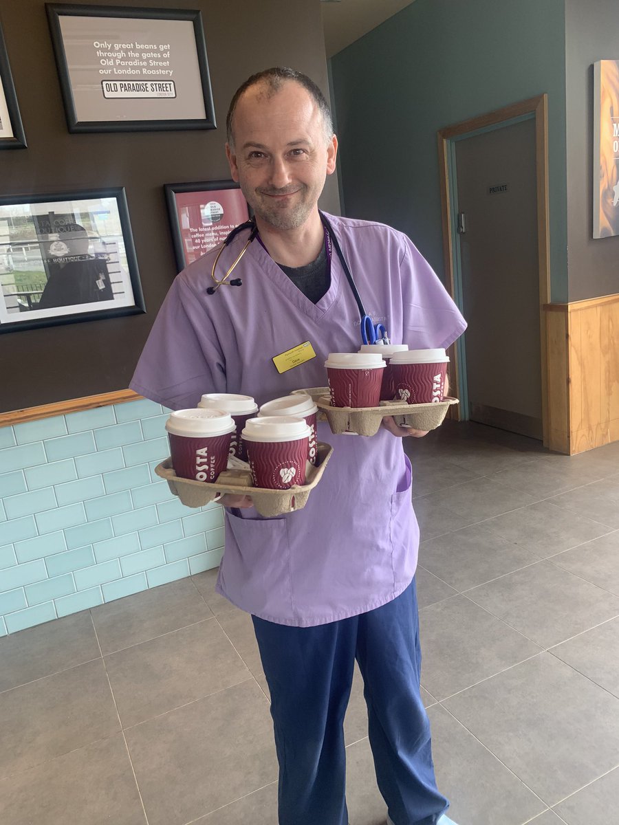 abigibsonx1's tweet photo. Big shoutout to Costa Coffee for supporting NHS Staff through this difficult period of time with free Coffee’s on our Saturday shift😍
#TeamDerriford #TeamSurgery @UHP_NHS https://t.co/F5zlfS8Ih4
