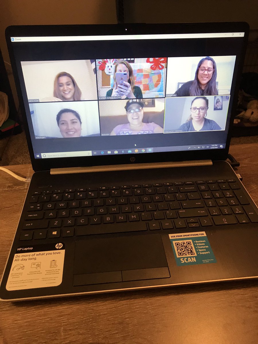 Had a great planning session with my team!! So excited to begin online teaching next week! #wegotthis #Blessed #BetterNeverStops