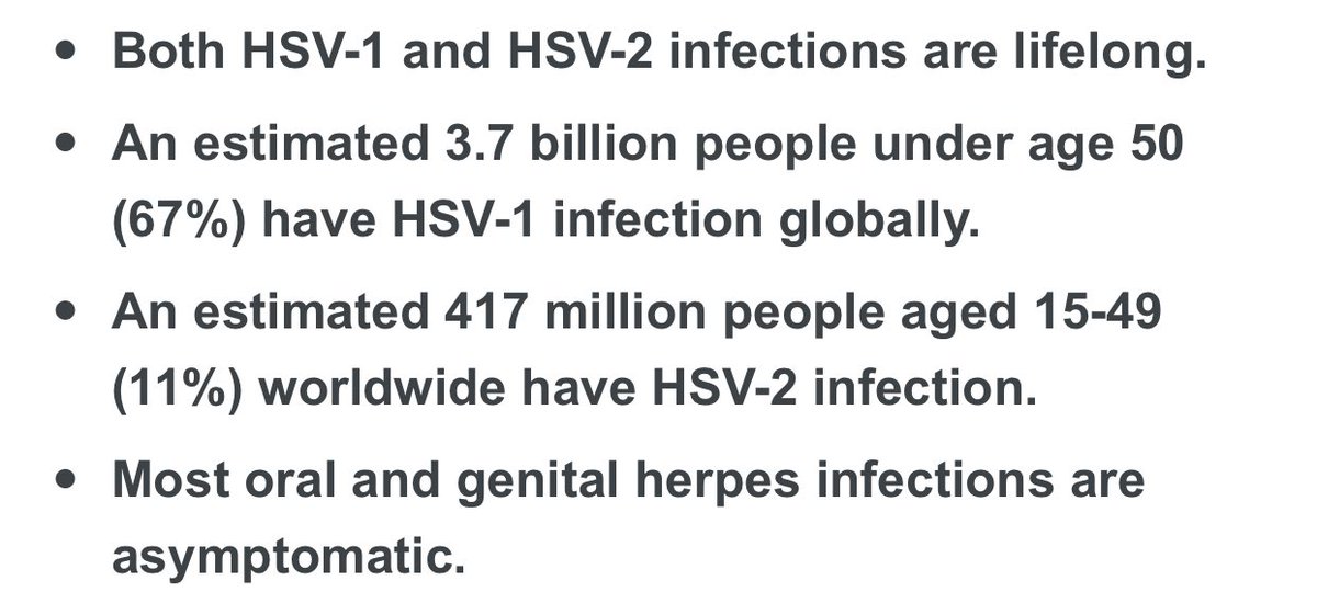 With that, it is likely this drug combination might not only eradicate coronavirus, but could also eradicate other viruses a large portion of the population carries and spreads, with many viruses leading to cancer.Stats of population infected:HPV: 80%HSV1: 67%EBV: 95%