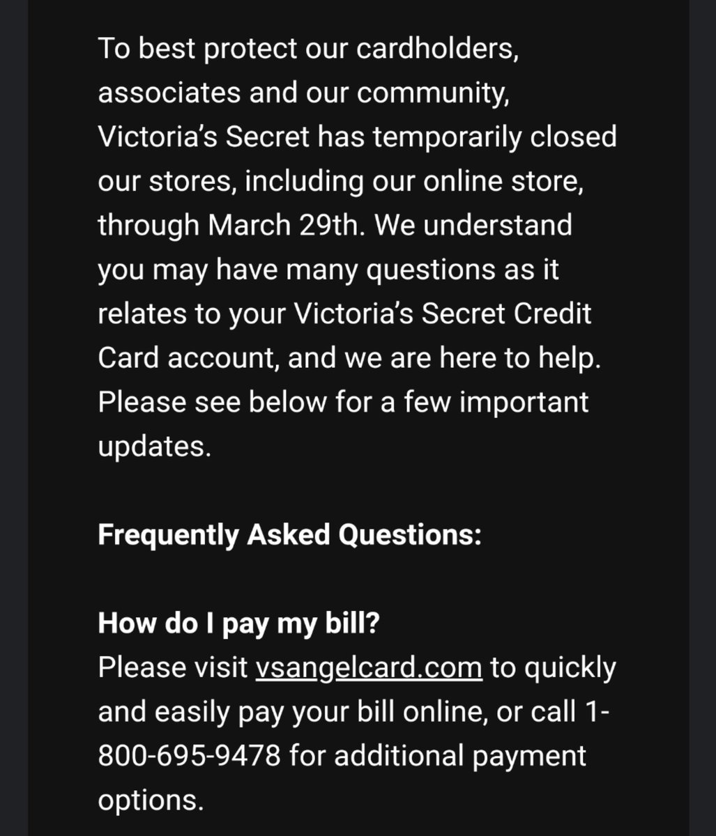 victoria's secret auf twitter "comenity bank does have