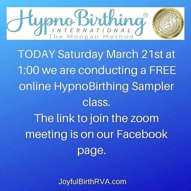 hypnobirth_joy's tweet photo. Would love to see you on my screen today. As always call 804.337.7657 with questions <3 https://t.co/ykQPiUuOcB https://t.co/2FPWQ3gPYv