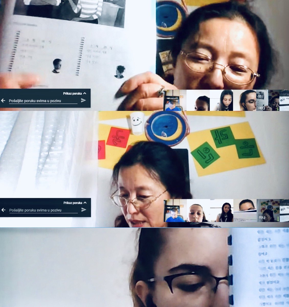 Notyetlanguage's tweet image. #Online #Koreanclass with Mina 선생님 @EnbeSchool