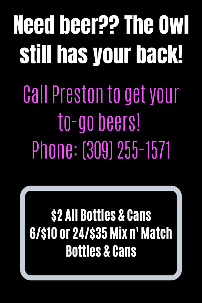 Shoot Preston a text for liquor pricing!!