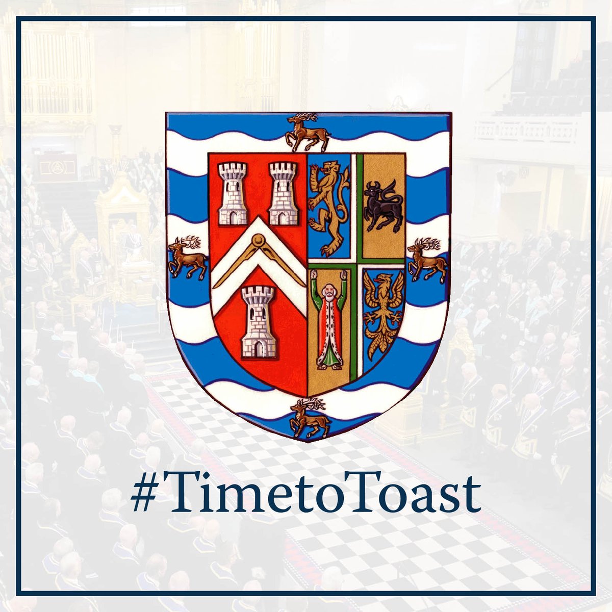 We are raising a toast to all our Brethren. <a href="/UGLE_GrandLodge/">United Grand Lodge of England</a> #TimetoToast