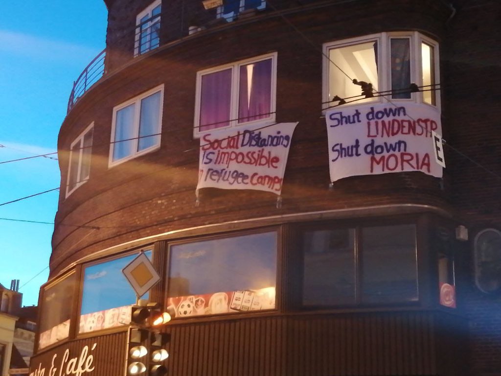 Together We Are Bremen Shutdownlindenstrasse Now Social Distancing Is Impossible In Refugee Camps Shutdownlindenstrasse Now Shutdownmoria Now Leavenoonebehind T Co Qk4b91aii2